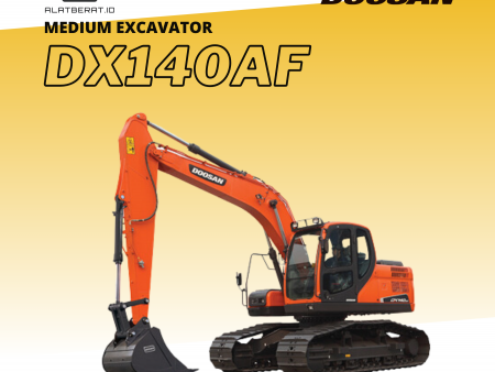 DOOSAN MEDIUM EXCAVATOR DX140AF