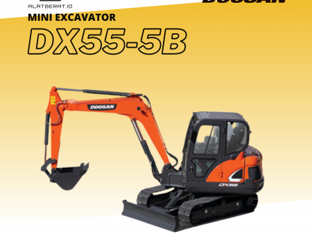 DOOSAN MINI EXCAVATOR DX55-5B