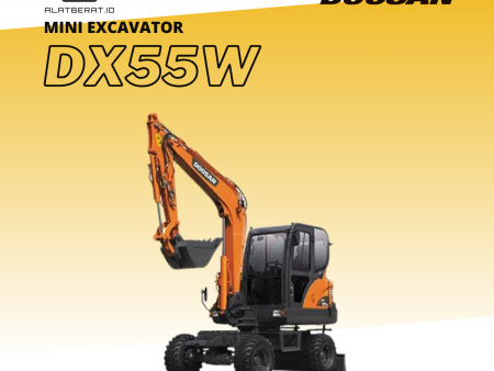 DOOSAN MINI EXCAVATOR DX55W