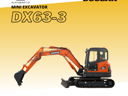 DOOSAN MINI EXCAVATOR DX63-3