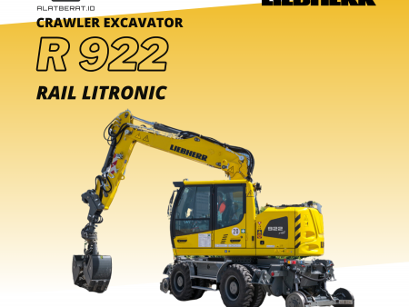 LIEBHERR WHEEL EXCAVATOR A 922 RAIL LITRONIC