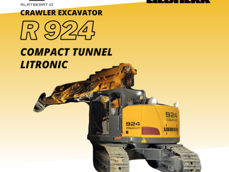 LIEBHERR CRAWLER EXCAVATOR R 924 COMPACT TUNNEL