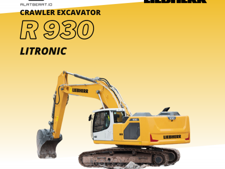 LIEBHERR CRAWLER EXCAVATOR R 930 LITRONIC