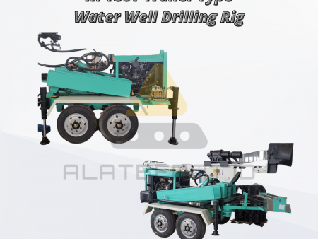 Hanfa HF180T Trailer Type Water Well Drilling Rig