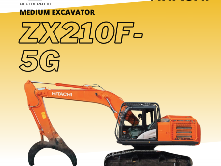 HITACHI MEDIUM EXCAVATOR ZX210F-5G