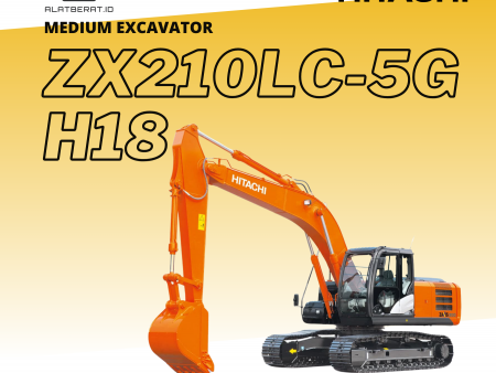 HITACHI MEDIUM EXCAVATOR ZX210LC-5G H18