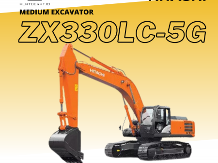 HITACHI MEDIUM EXCAVATOR ZX330LC-5G  MATERIAL HANDLING