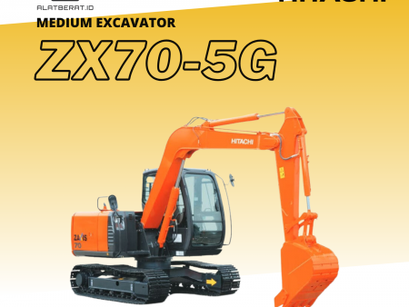 HITACHI MEDIUM EXCAVATOR ZX70-5G