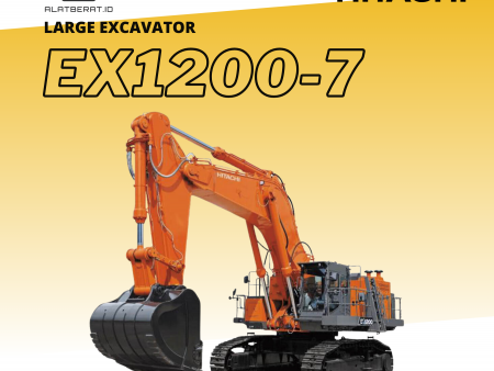 HITACHI LARGE EXCAVATOR EX1200-7