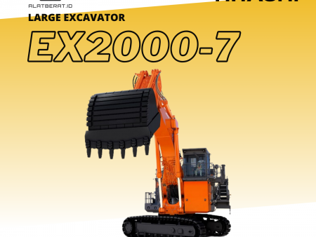 HITACHI LARGE EXCAVATOR 2000-7