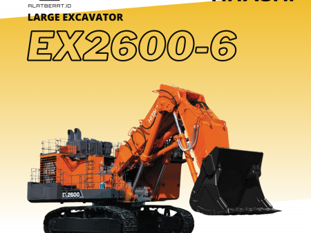 HITACHI LARGE EXCAVATOR Electric Drive for EX2600E-6