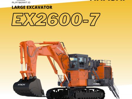 HITACHI LARGE EXCAVATOR EX2600-7