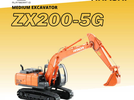 HITACHI MEDIUM EXCAVATOR ZX200-5G