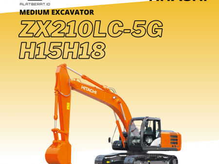HITACHI MEDIUM EXCAVATOR ZX210LC-5G H15H18