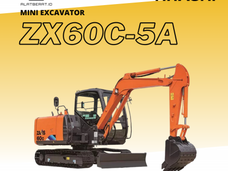 HITACHI MINI EXCAVATOR ZX60C-5A