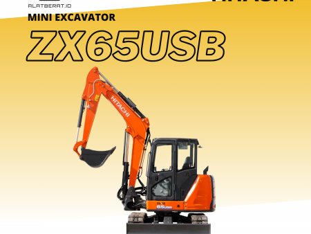 HITACHI MINI EXCAVATOR ZX65USB