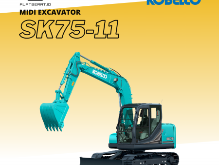 KOBELCO MIDI EXCAVATOR SK75-11