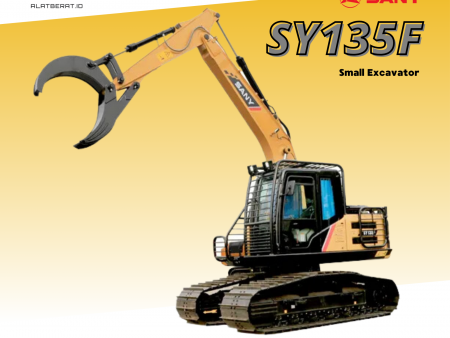 SANY SMALL EXCAVATOR SY135F