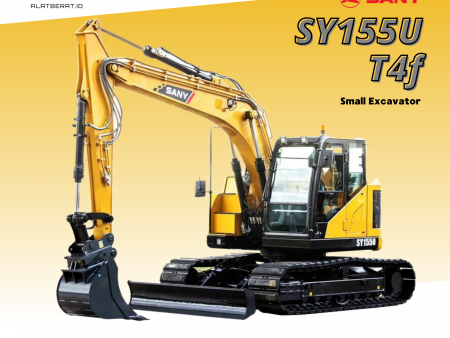 SANY SMALL EXCAVATOR SY155U T4f
