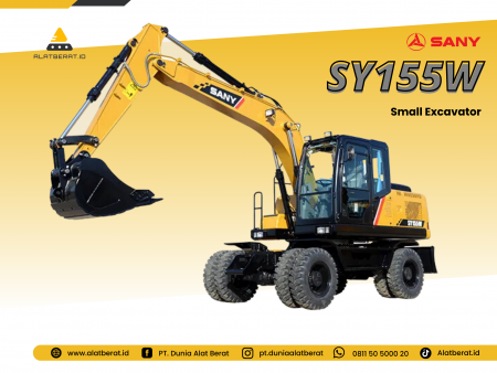 SANY SMALL EXCAVATOR SY155W