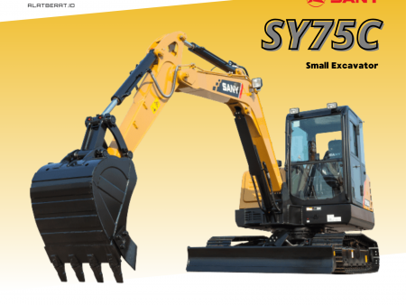 SANY SMALL EXCAVATOR SY75C