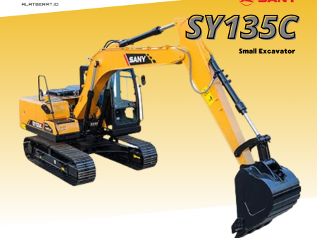SANY SMALL EXCAVATOR SY135C