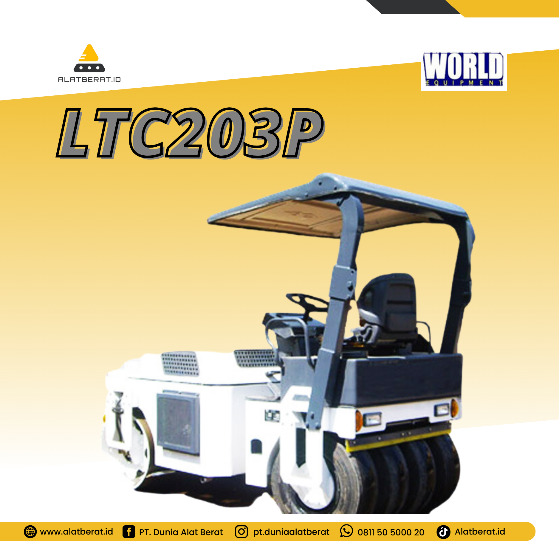 Parameters Road Roller - LTC203P