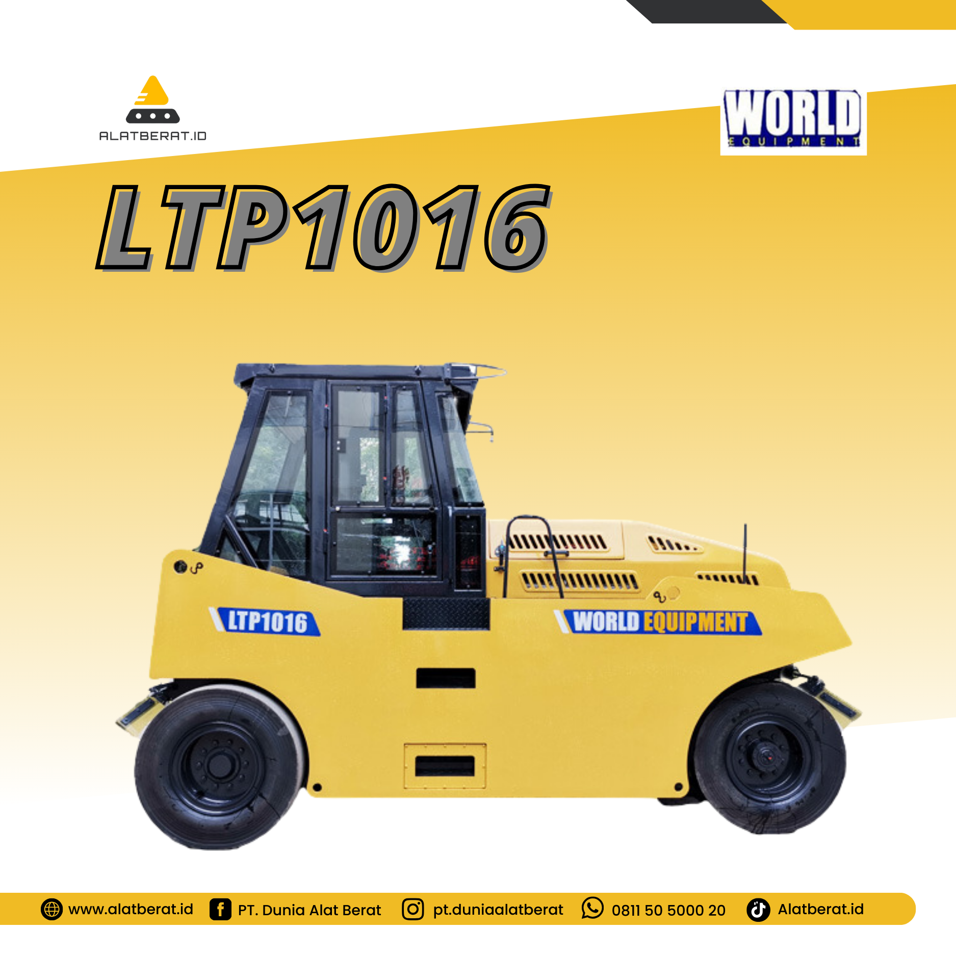 Parameters Road Roller - LTP1016