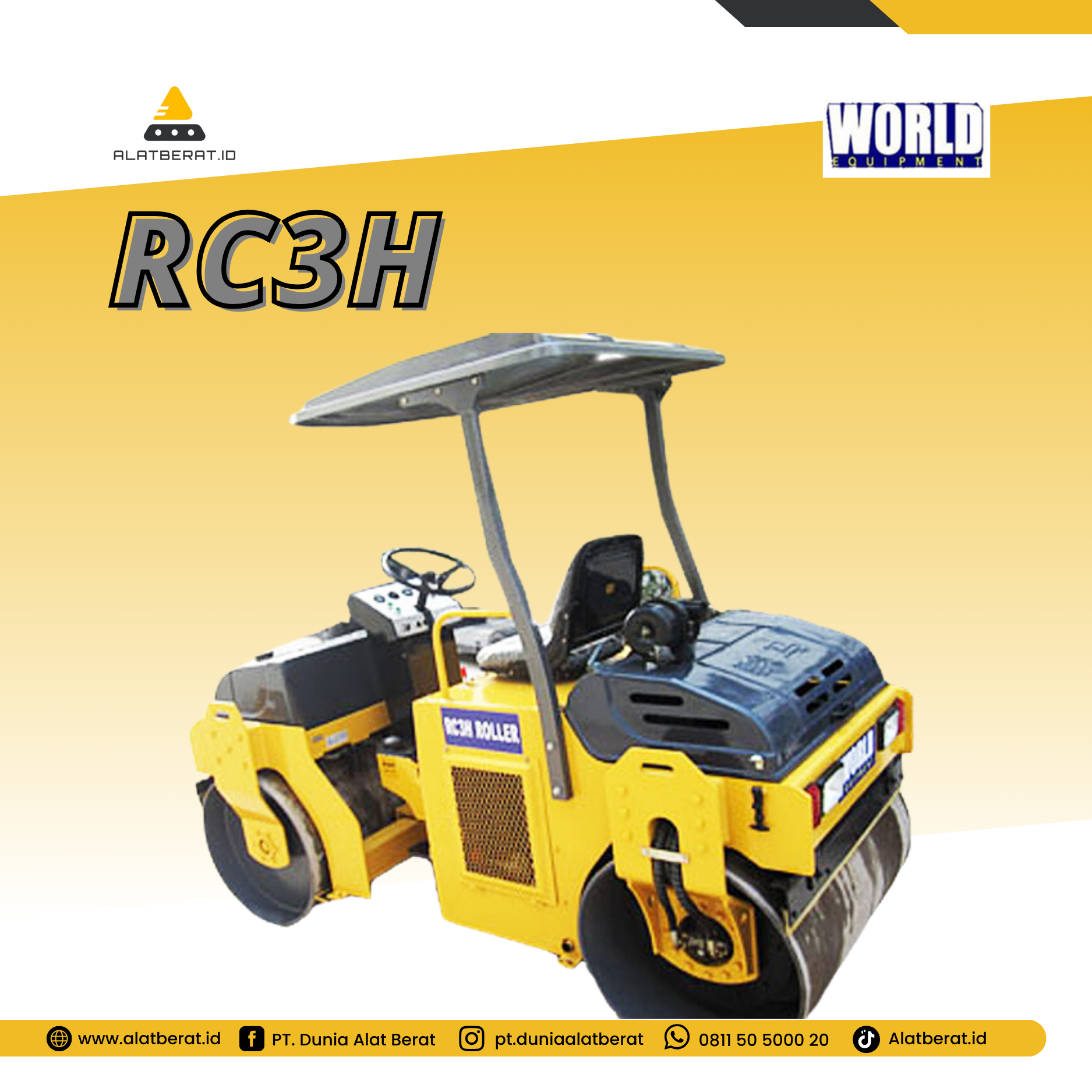 Parameters Road Roller - RC3H